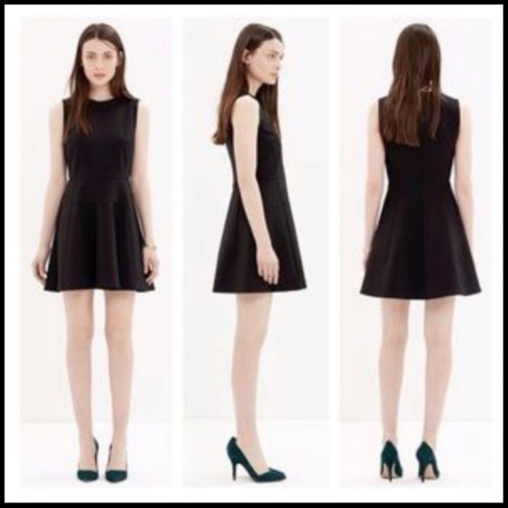 MADEWELL THE ANYWHERE FIT & FLARE DRESS Sz 4